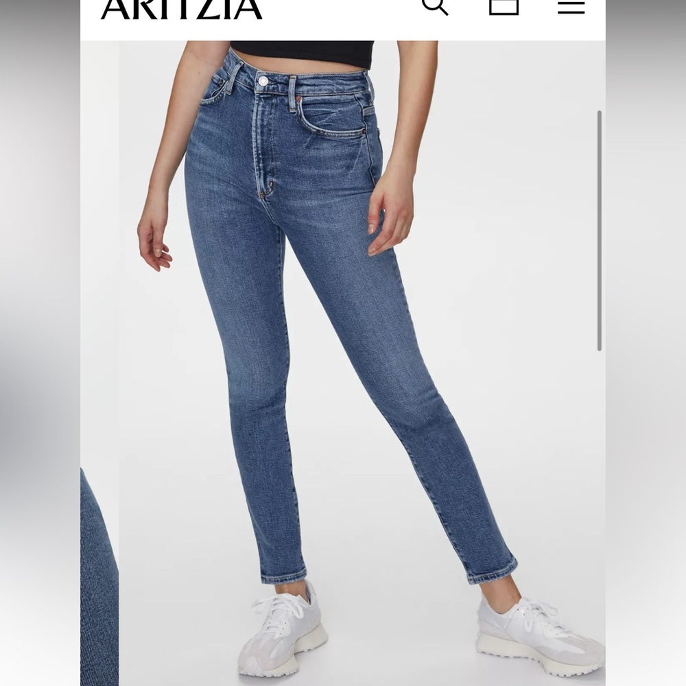 AGOLDE Pinch Waist Skinny Jeans